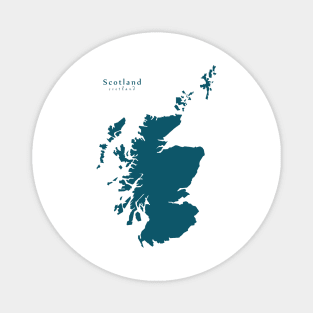 Scotland Map Magnet